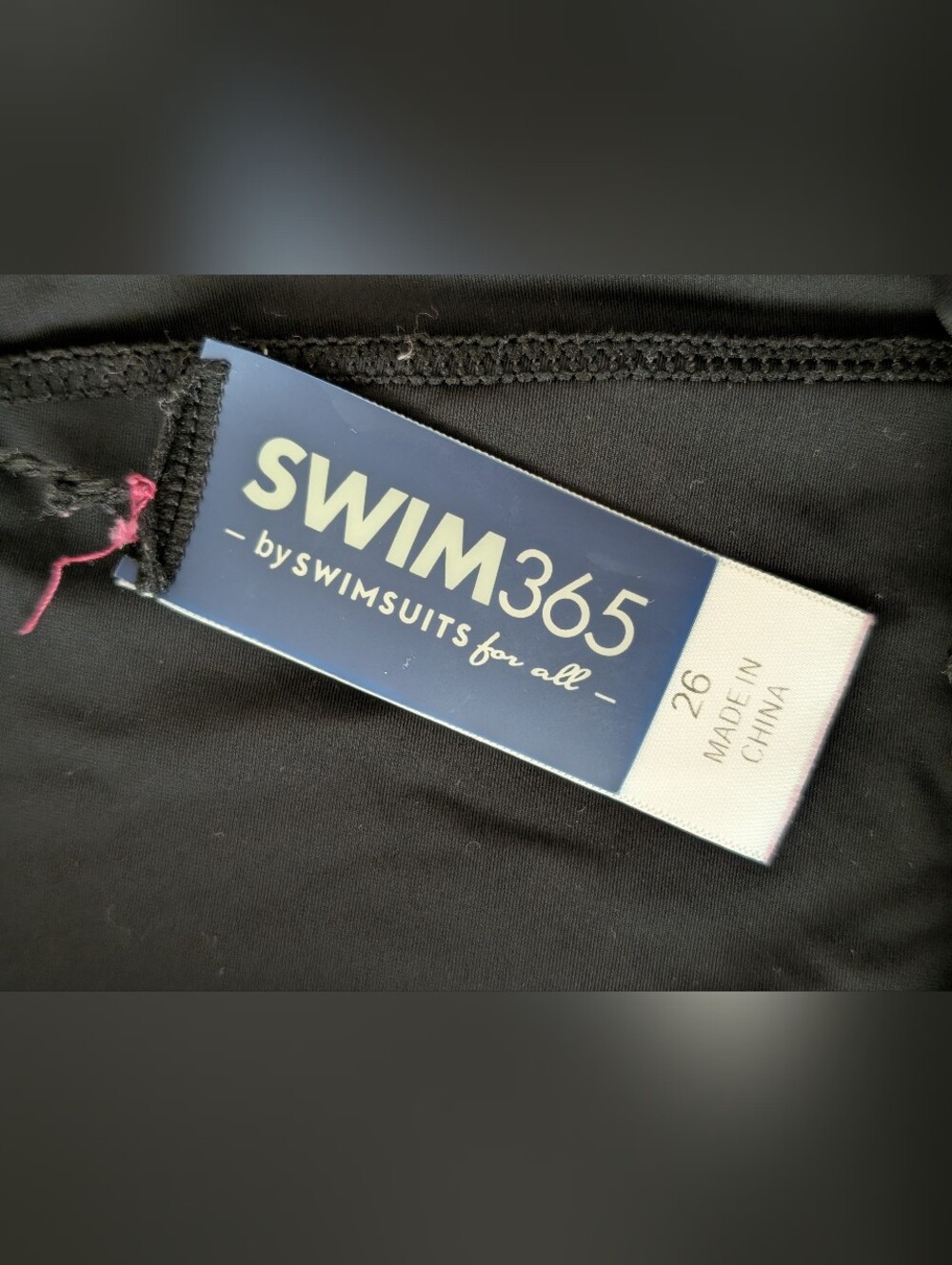 Black High Waisted Swim Capris 26 Plus Size Swimsuits For All - Picture 2 of 3